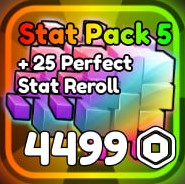 Stat Pack 5 (+25 Perfect Stat Reroll)